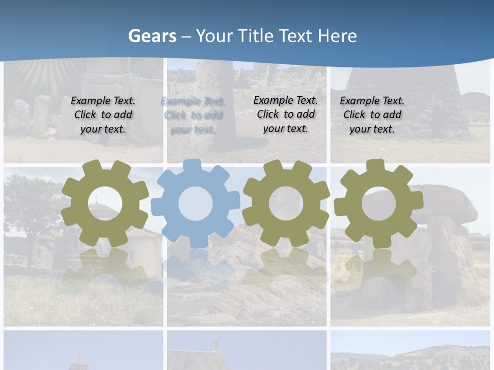 Collage Tower Neolithic PowerPoint Template