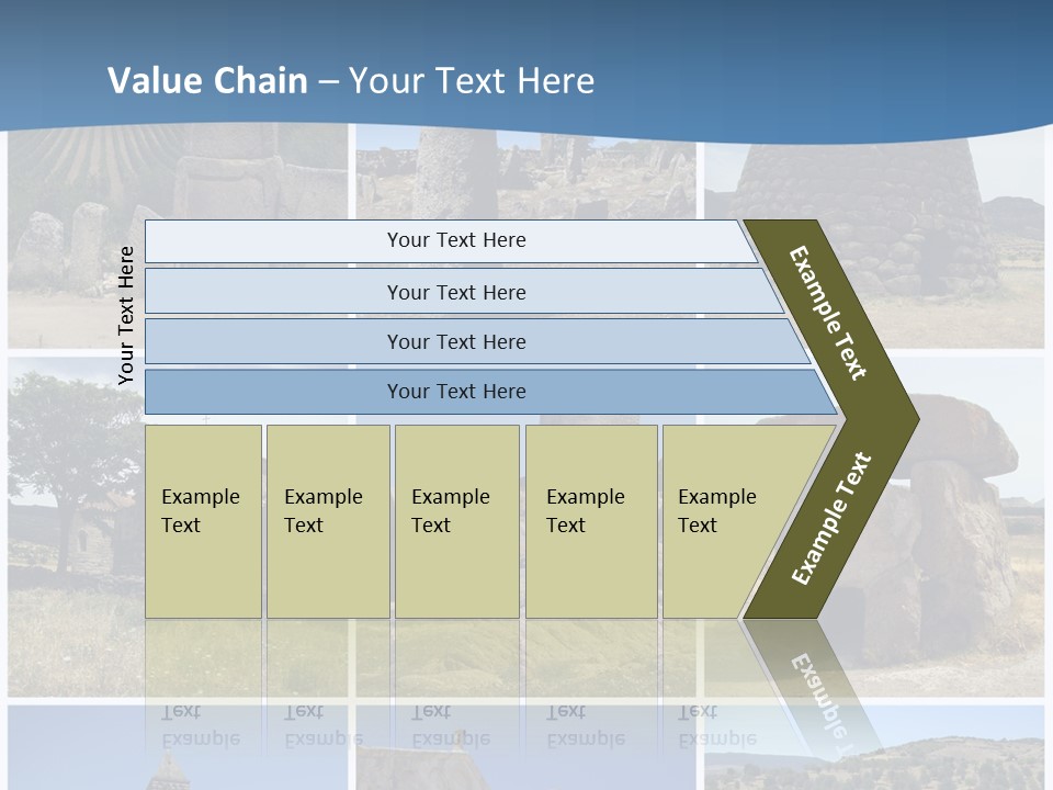 Collage Tower Neolithic PowerPoint Template