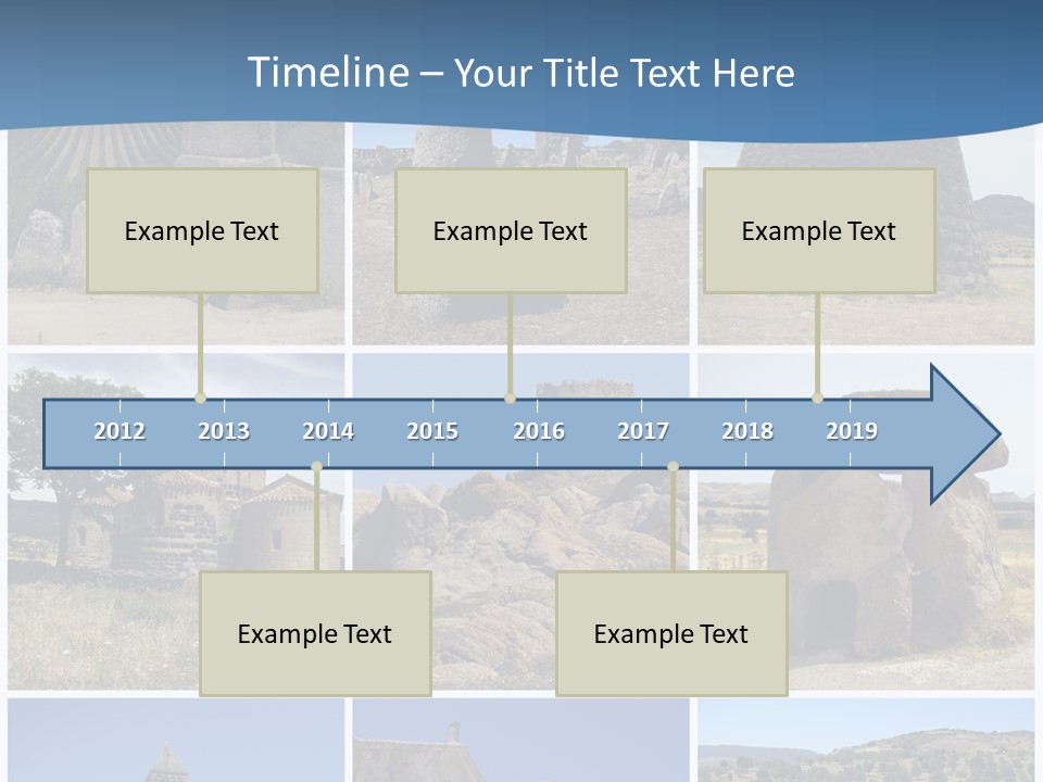Collage Tower Neolithic PowerPoint Template