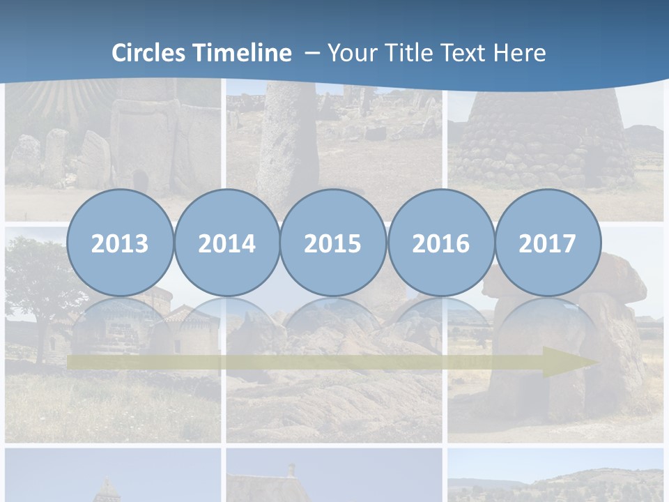 Collage Tower Neolithic PowerPoint Template