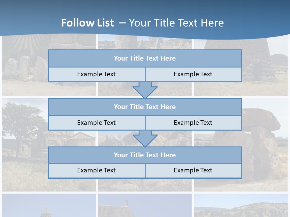 Collage Tower Neolithic PowerPoint Template