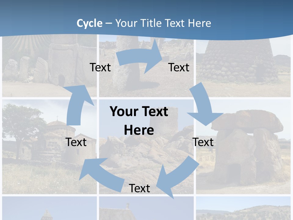 Collage Tower Neolithic PowerPoint Template