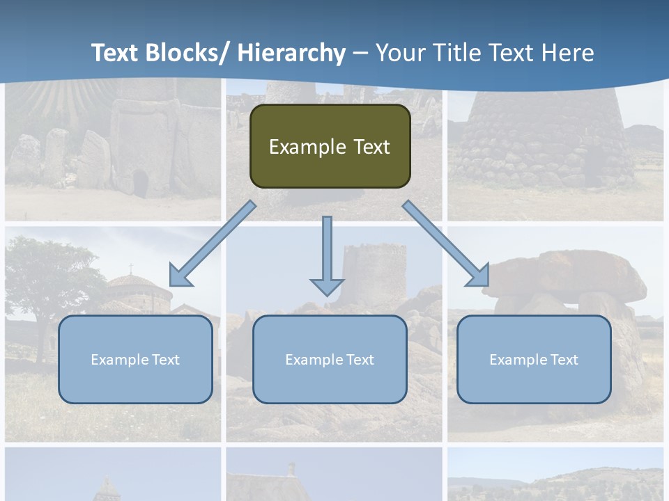 Collage Tower Neolithic PowerPoint Template