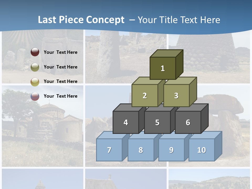 Collage Tower Neolithic PowerPoint Template