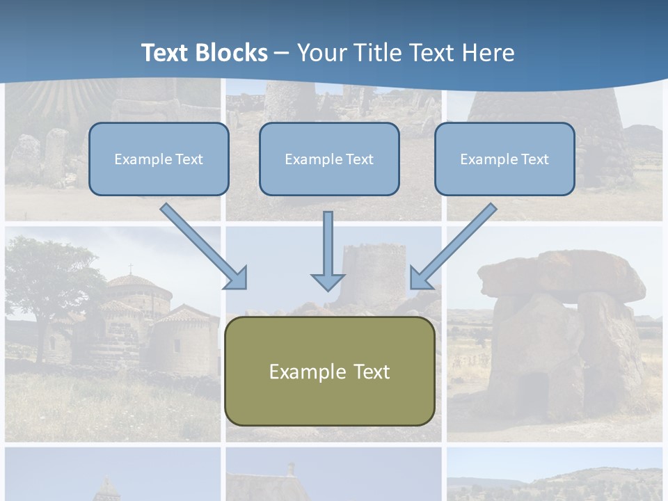 Collage Tower Neolithic PowerPoint Template