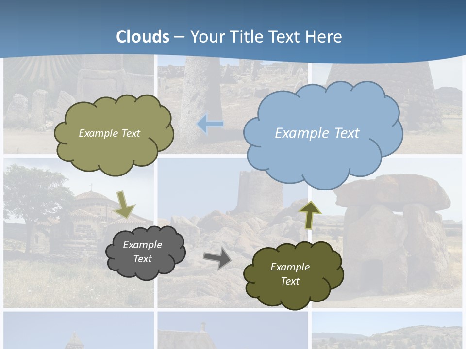 Collage Tower Neolithic PowerPoint Template