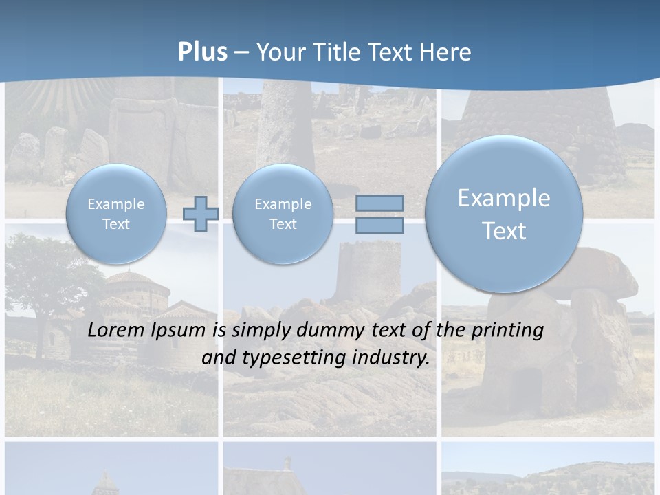 Collage Tower Neolithic PowerPoint Template