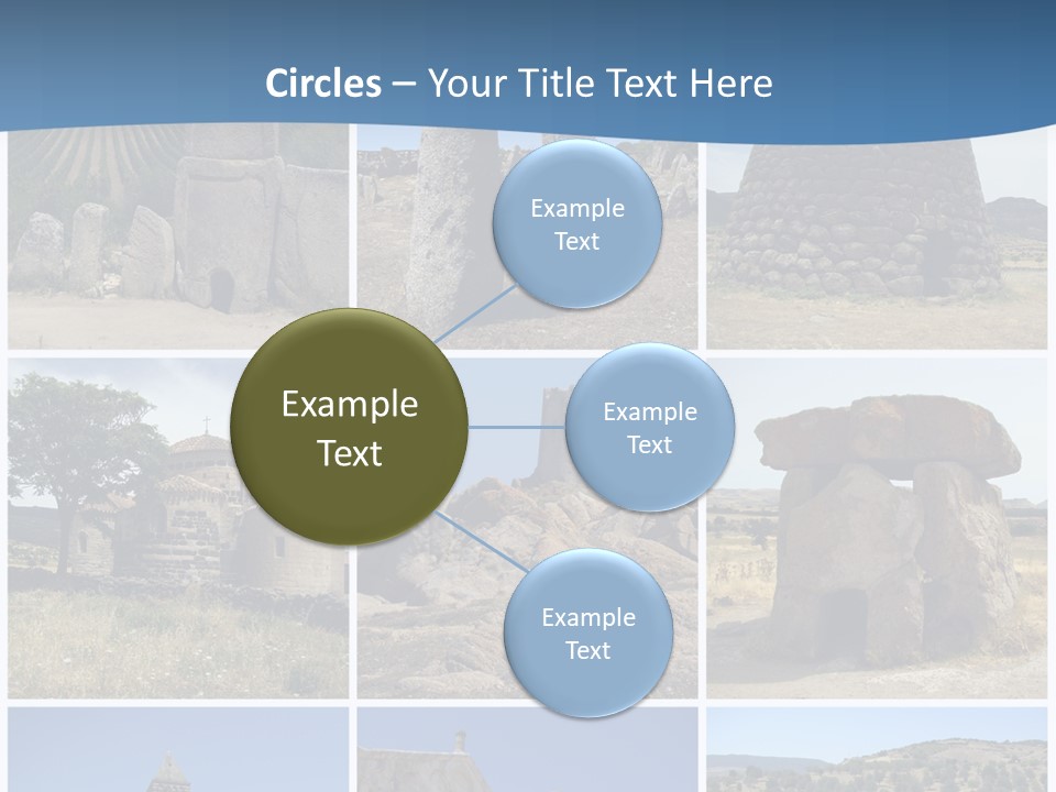Collage Tower Neolithic PowerPoint Template