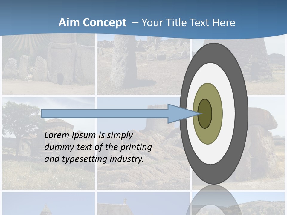 Collage Tower Neolithic PowerPoint Template