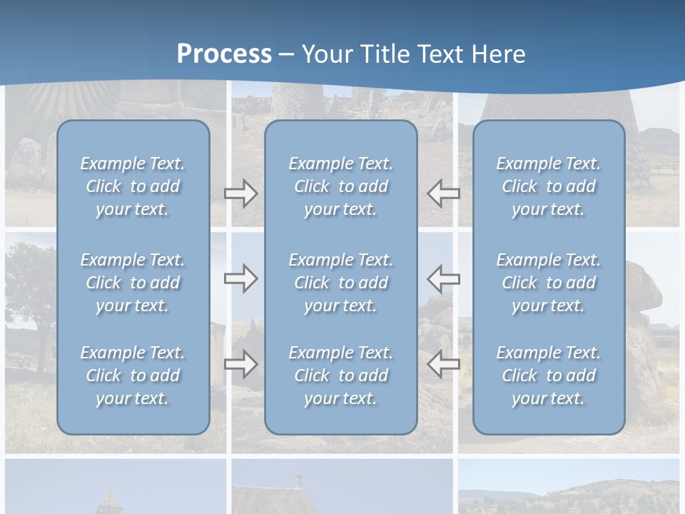 Collage Tower Neolithic PowerPoint Template
