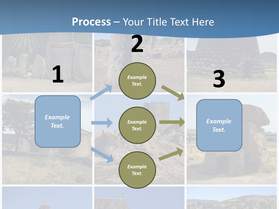 Collage Tower Neolithic PowerPoint Template