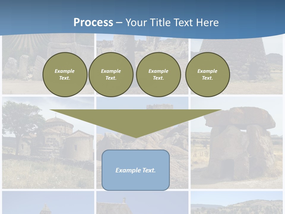 Collage Tower Neolithic PowerPoint Template