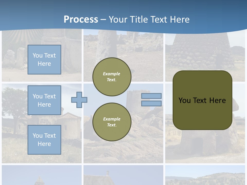 Collage Tower Neolithic PowerPoint Template