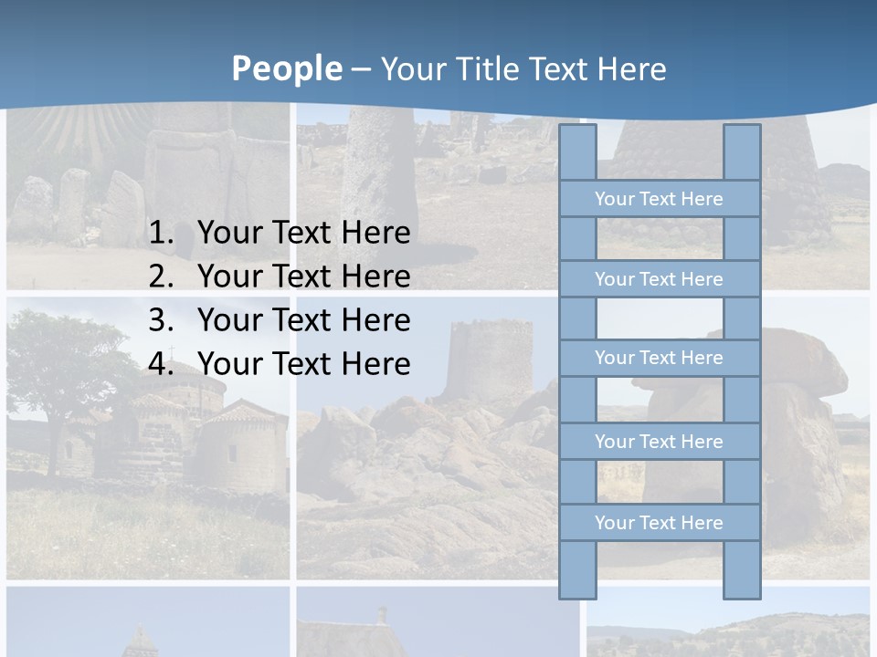 Collage Tower Neolithic PowerPoint Template