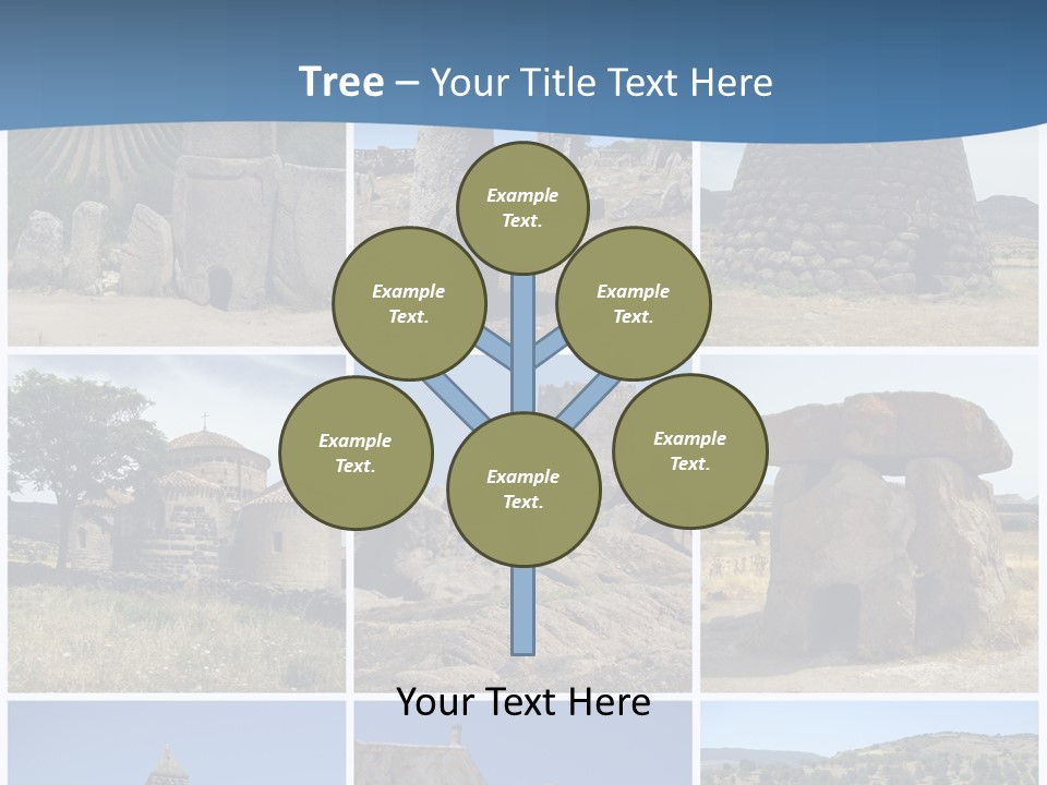 Collage Tower Neolithic PowerPoint Template