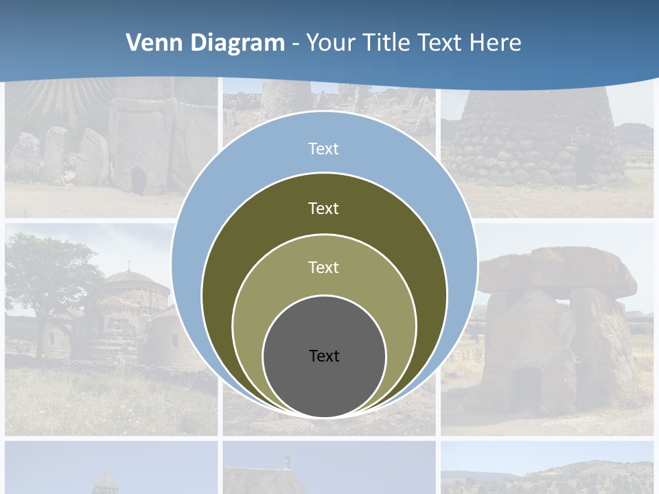 Collage Tower Neolithic PowerPoint Template
