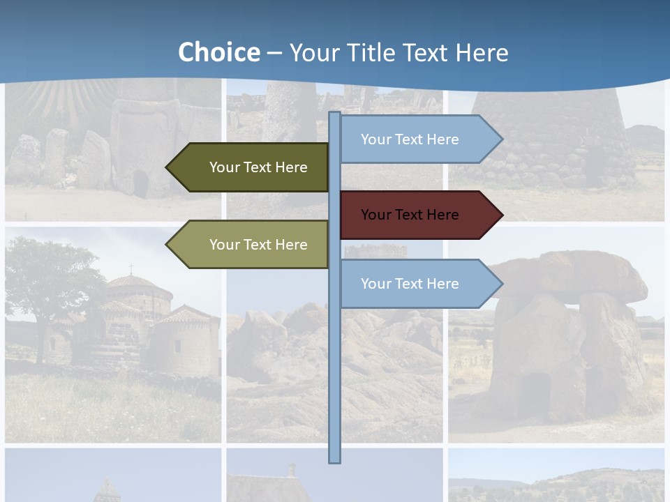 Collage Tower Neolithic PowerPoint Template
