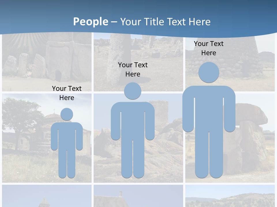 Collage Tower Neolithic PowerPoint Template