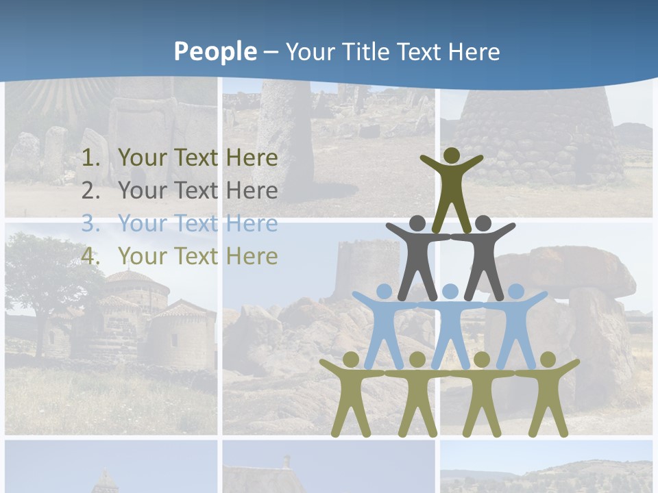 Collage Tower Neolithic PowerPoint Template
