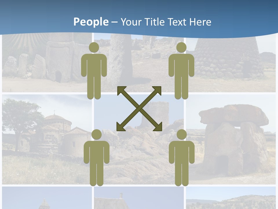 Collage Tower Neolithic PowerPoint Template