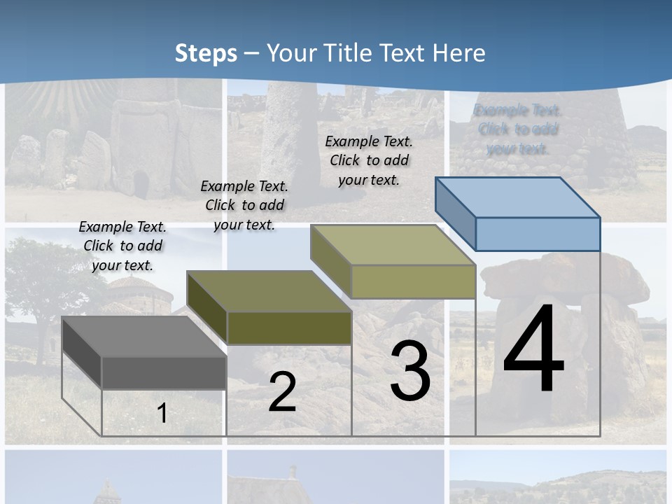 Collage Tower Neolithic PowerPoint Template