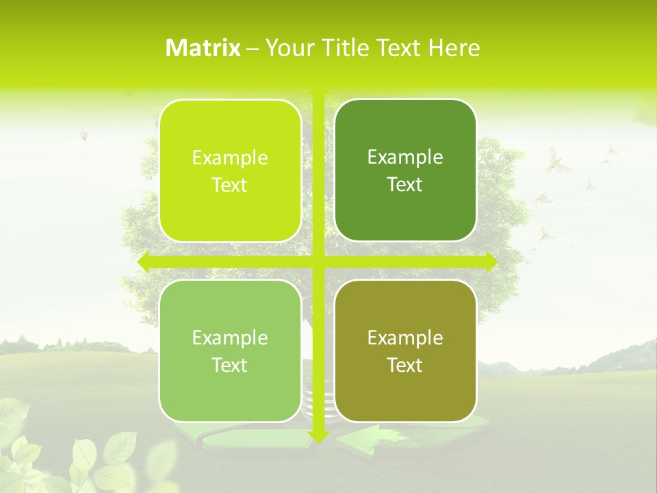 Warming Nature Photo PowerPoint Template