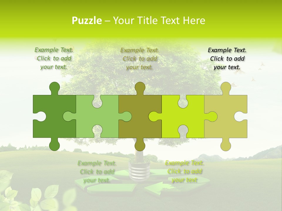 Warming Nature Photo PowerPoint Template