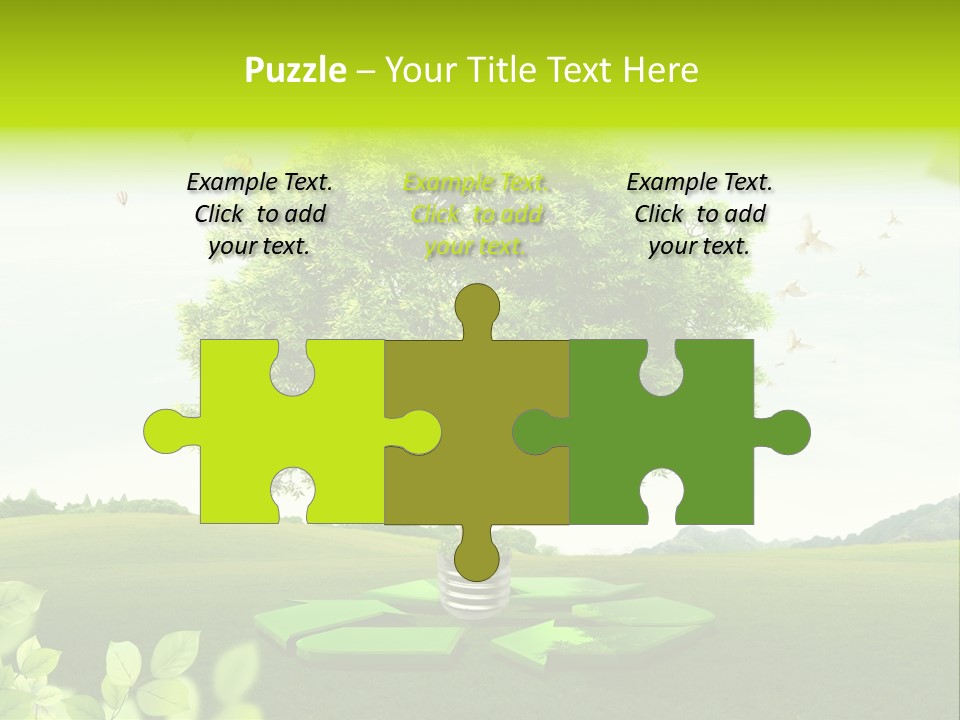 Warming Nature Photo PowerPoint Template