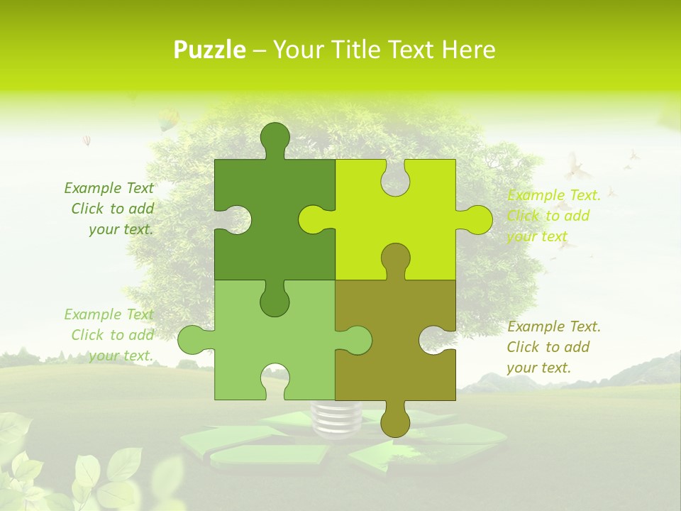 Warming Nature Photo PowerPoint Template