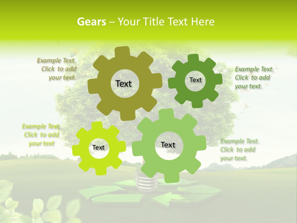 Warming Nature Photo PowerPoint Template