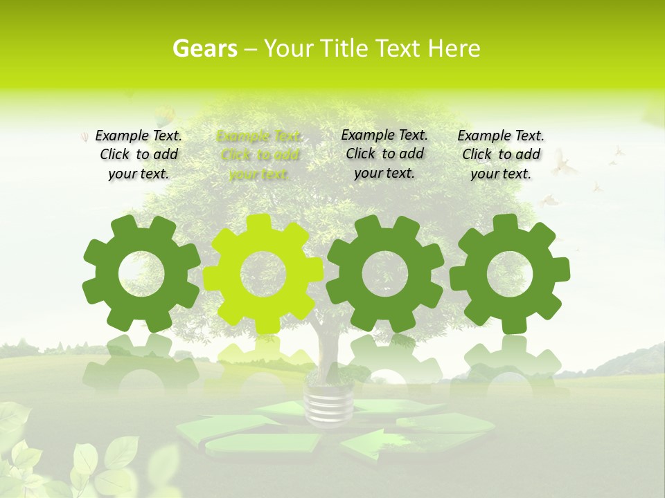 Warming Nature Photo PowerPoint Template