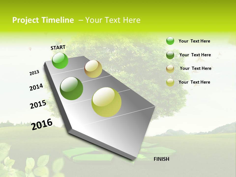 Warming Nature Photo PowerPoint Template