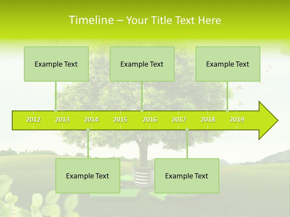 Warming Nature Photo PowerPoint Template