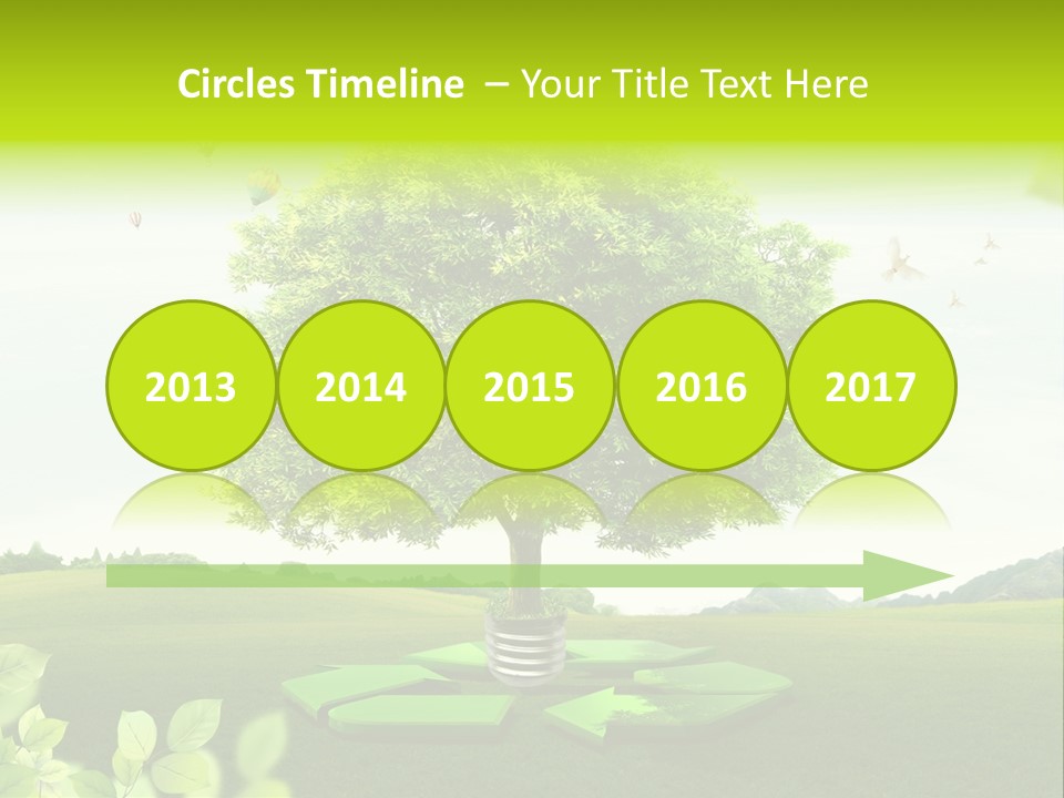 Warming Nature Photo PowerPoint Template