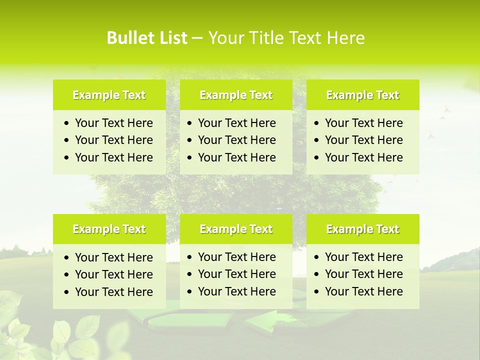 Warming Nature Photo PowerPoint Template