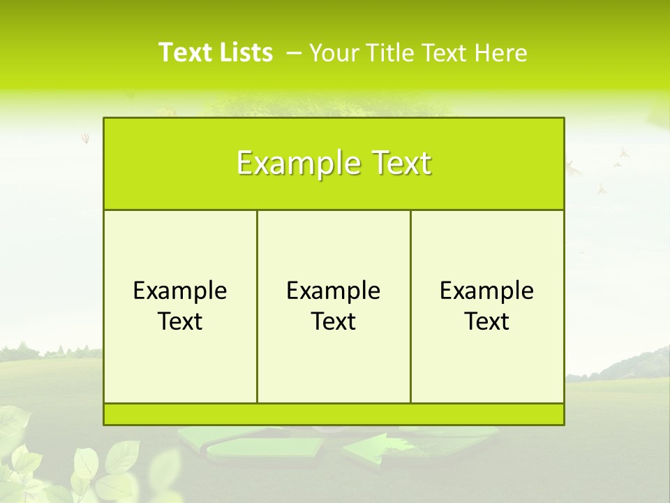 Warming Nature Photo PowerPoint Template