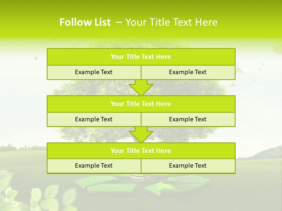Warming Nature Photo PowerPoint Template