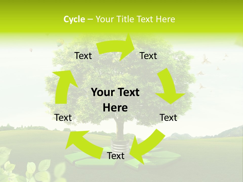 Warming Nature Photo PowerPoint Template