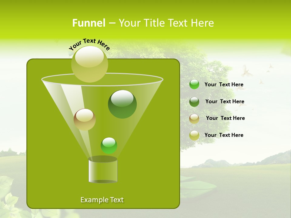 Warming Nature Photo PowerPoint Template