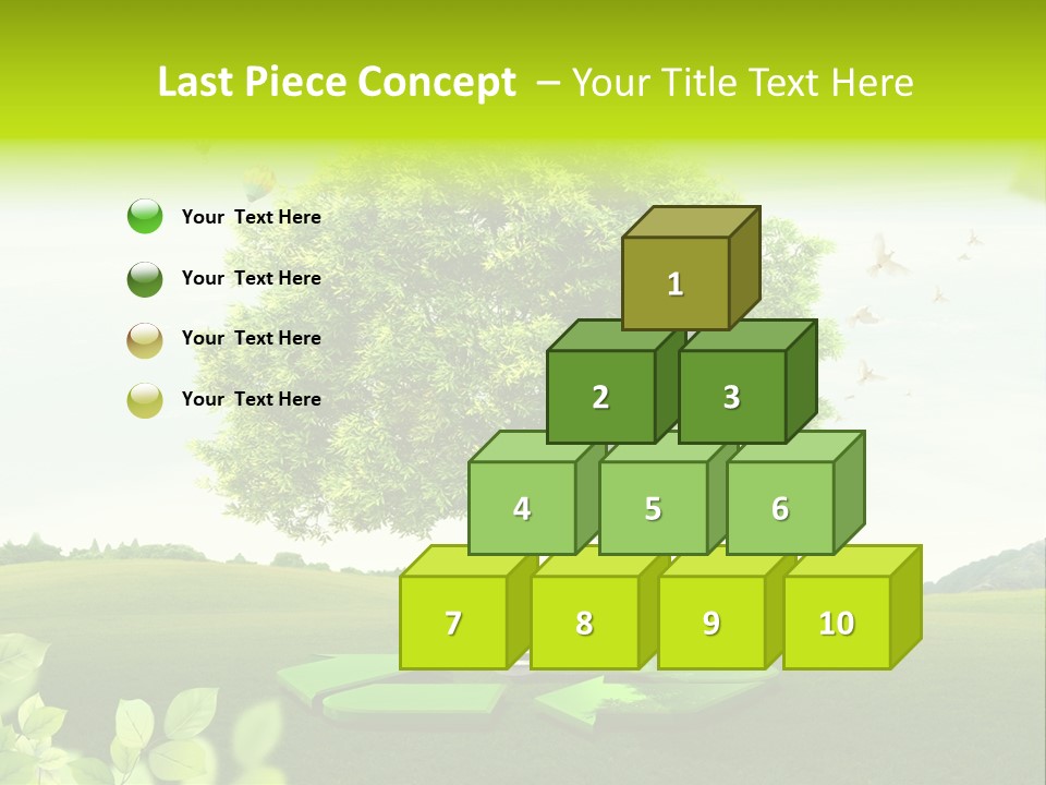 Warming Nature Photo PowerPoint Template