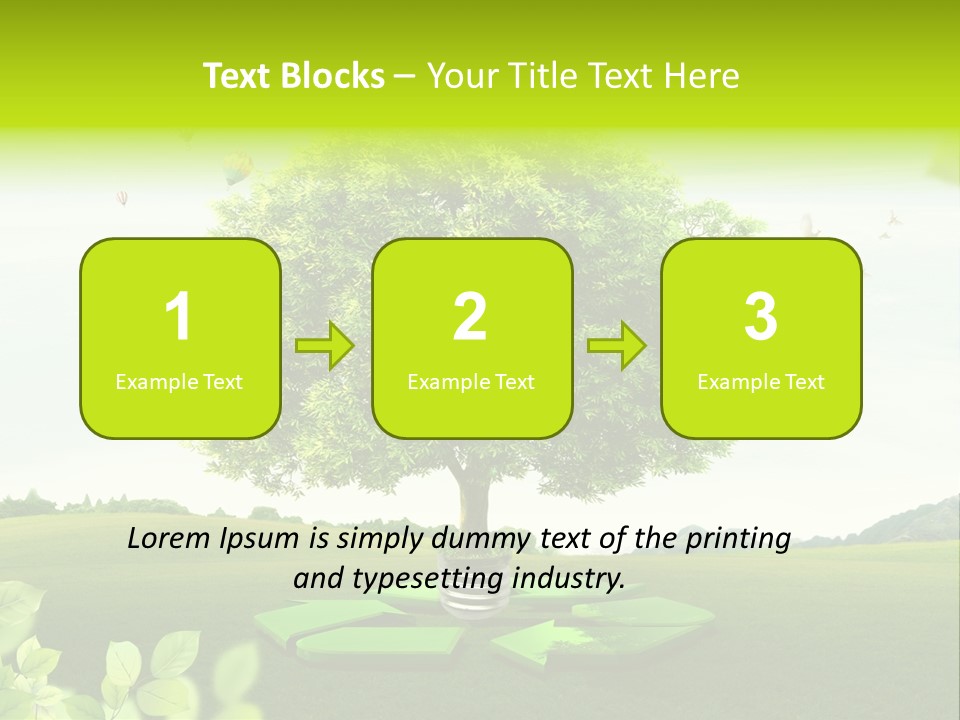 Warming Nature Photo PowerPoint Template