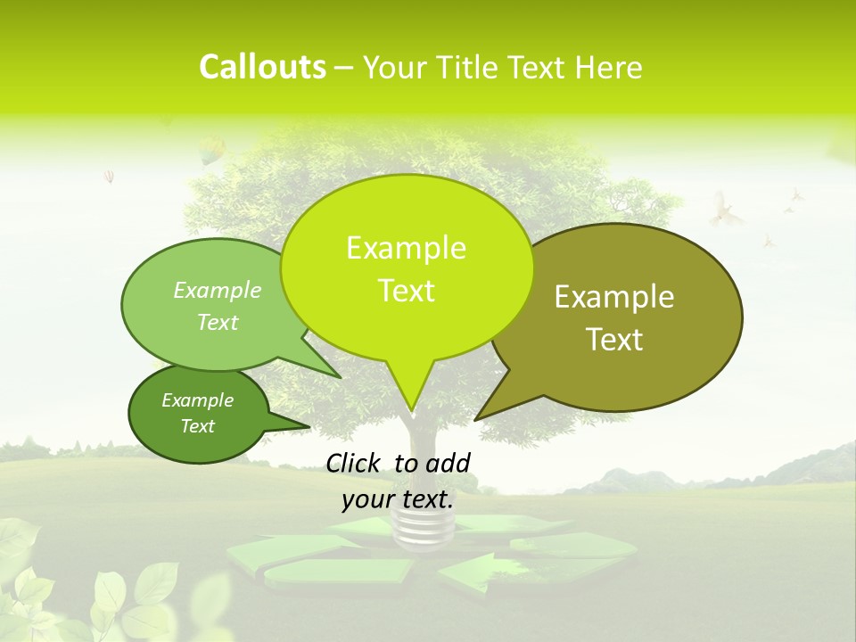 Warming Nature Photo PowerPoint Template