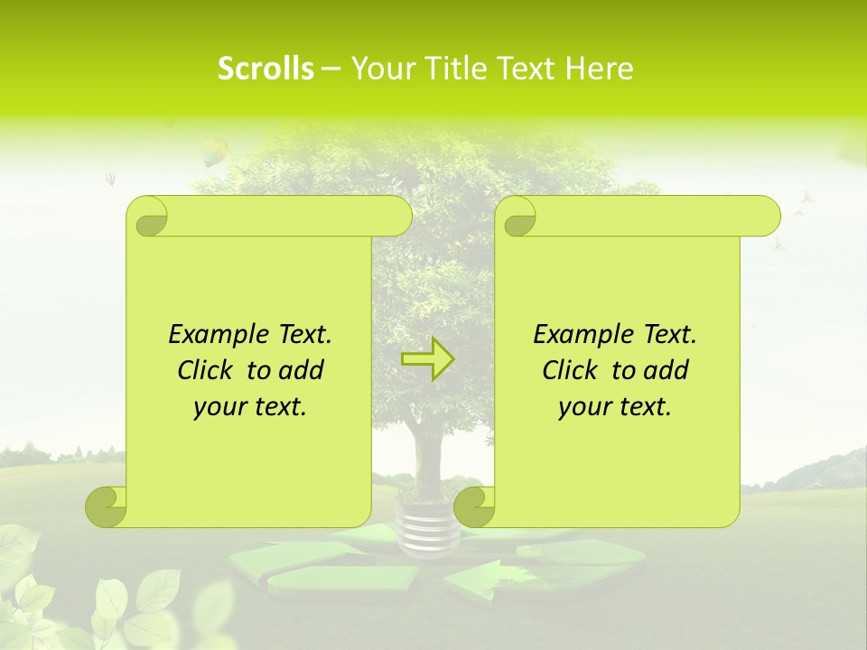 Warming Nature Photo PowerPoint Template