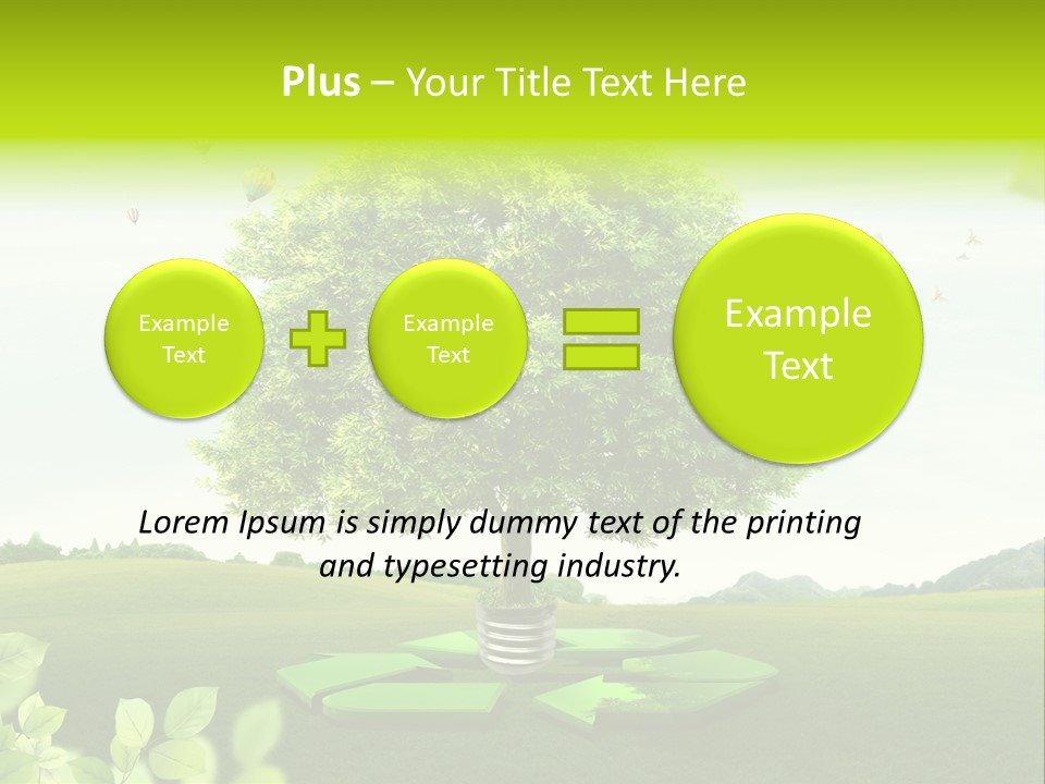 Warming Nature Photo PowerPoint Template