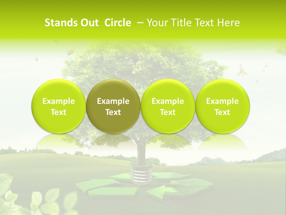 Warming Nature Photo PowerPoint Template