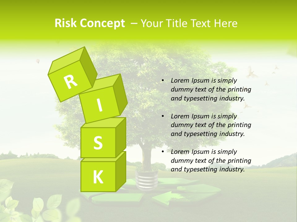 Warming Nature Photo PowerPoint Template