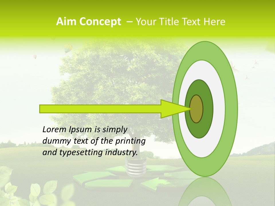 Warming Nature Photo PowerPoint Template