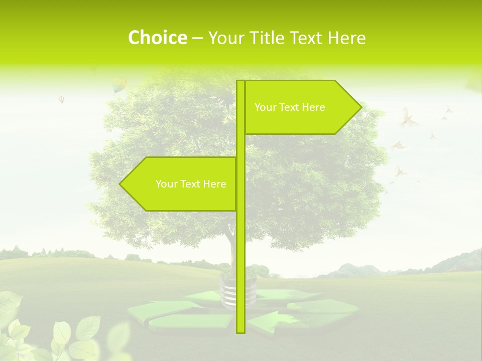 Warming Nature Photo PowerPoint Template