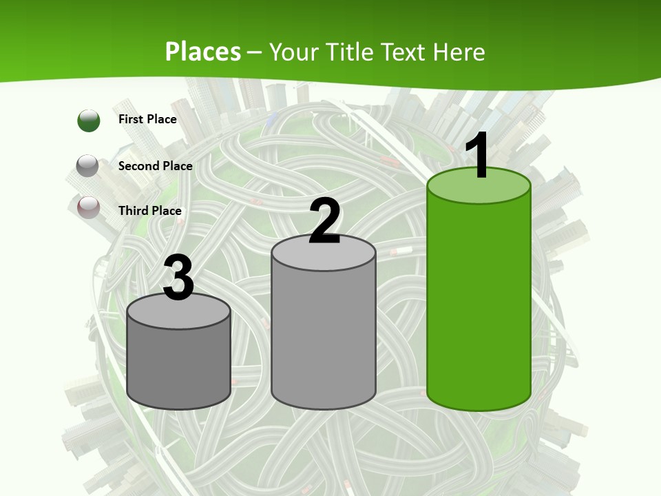 Transport World Airplane PowerPoint Template