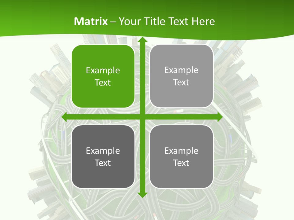 Transport World Airplane PowerPoint Template